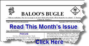 Read This Month's Issue of Baloo's Bugle - Click Here