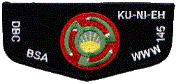 KU-NI-EH Lodge Flap Patch