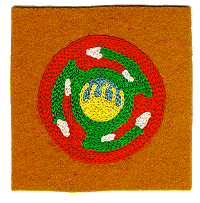 Old KU NI EH Square Patch