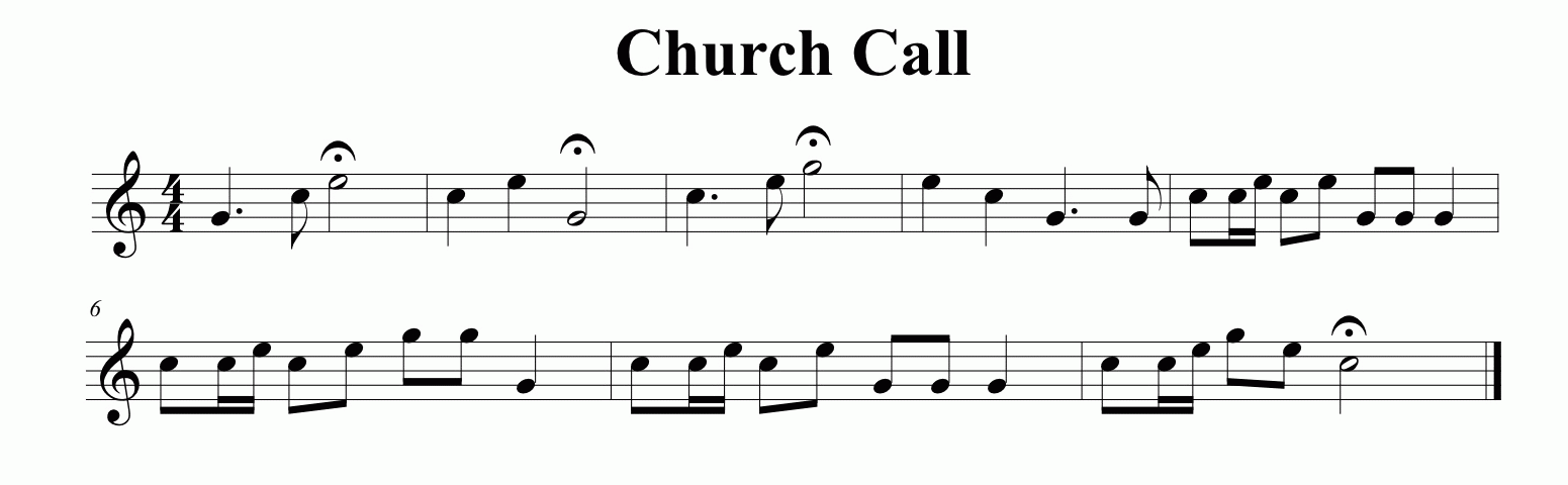 Music for the Church Call Bugle Call