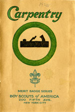 Historic Carpentry Merit Badge Booklet