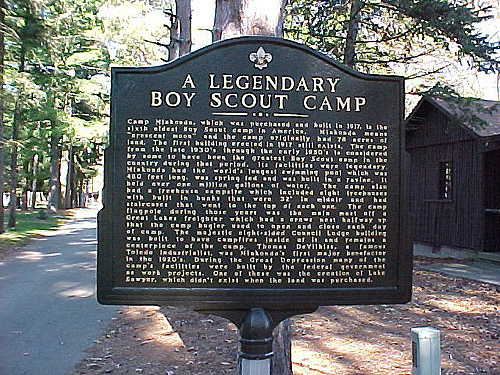 Camp Miakonda Marker