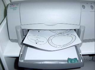 Printing out the image