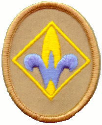 Webelos Badge for Khaki-Tan Shirt