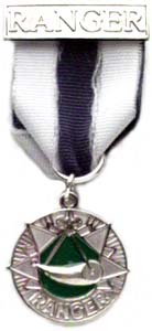 Ranger Award Medal