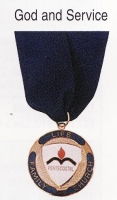 God and Service medal