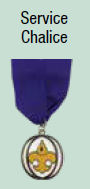 Service Chalice medal