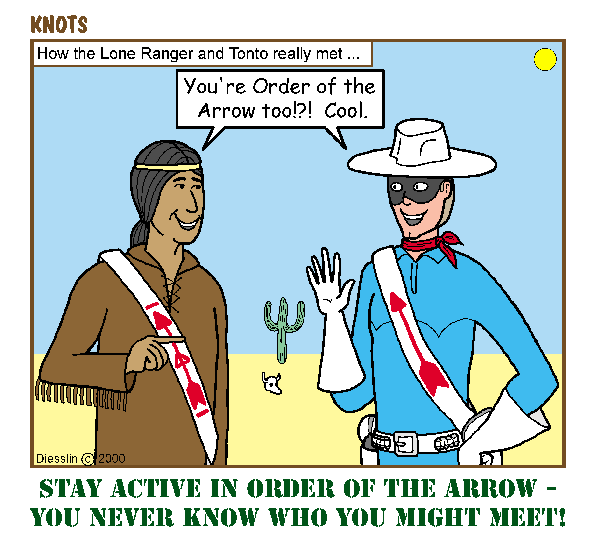 Stay In The Order of the Arrow