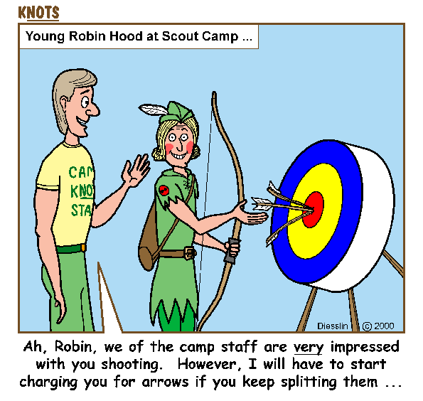 Robin Hood at Scout Camp