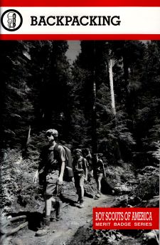 Backpacking Merit Badge Pamphlet